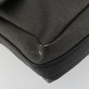 BVLGARI Shoulder Bag PVC Canvas Black Auth bs12281-5