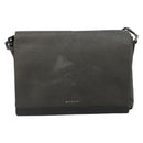 BVLGARI Shoulder Bag PVC Canvas Black Auth bs12281-13