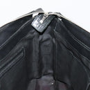 BVLGARI Shoulder Bag PVC Canvas Black Auth bs12281-12