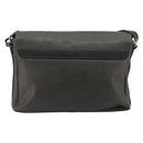 BVLGARI Shoulder Bag PVC Canvas Black Auth bs12281-2