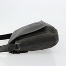 BVLGARI Shoulder Bag PVC Canvas Black Auth bs12281-4