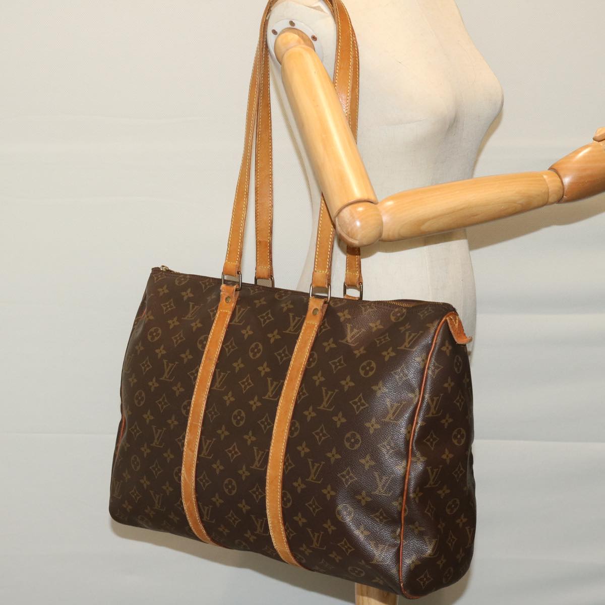 LOUIS VUITTON Monogram Flanerie 45 Shoulder Bag M51115 LV Auth bs12361