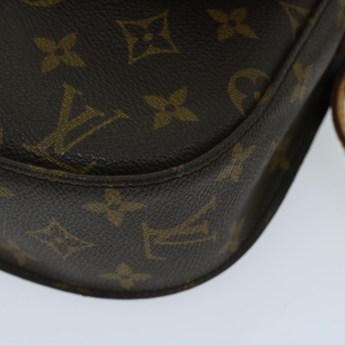 LOUIS VUITTON Monogram Saint Cloud GM Shoulder Bag M51242 LV Auth bs12363