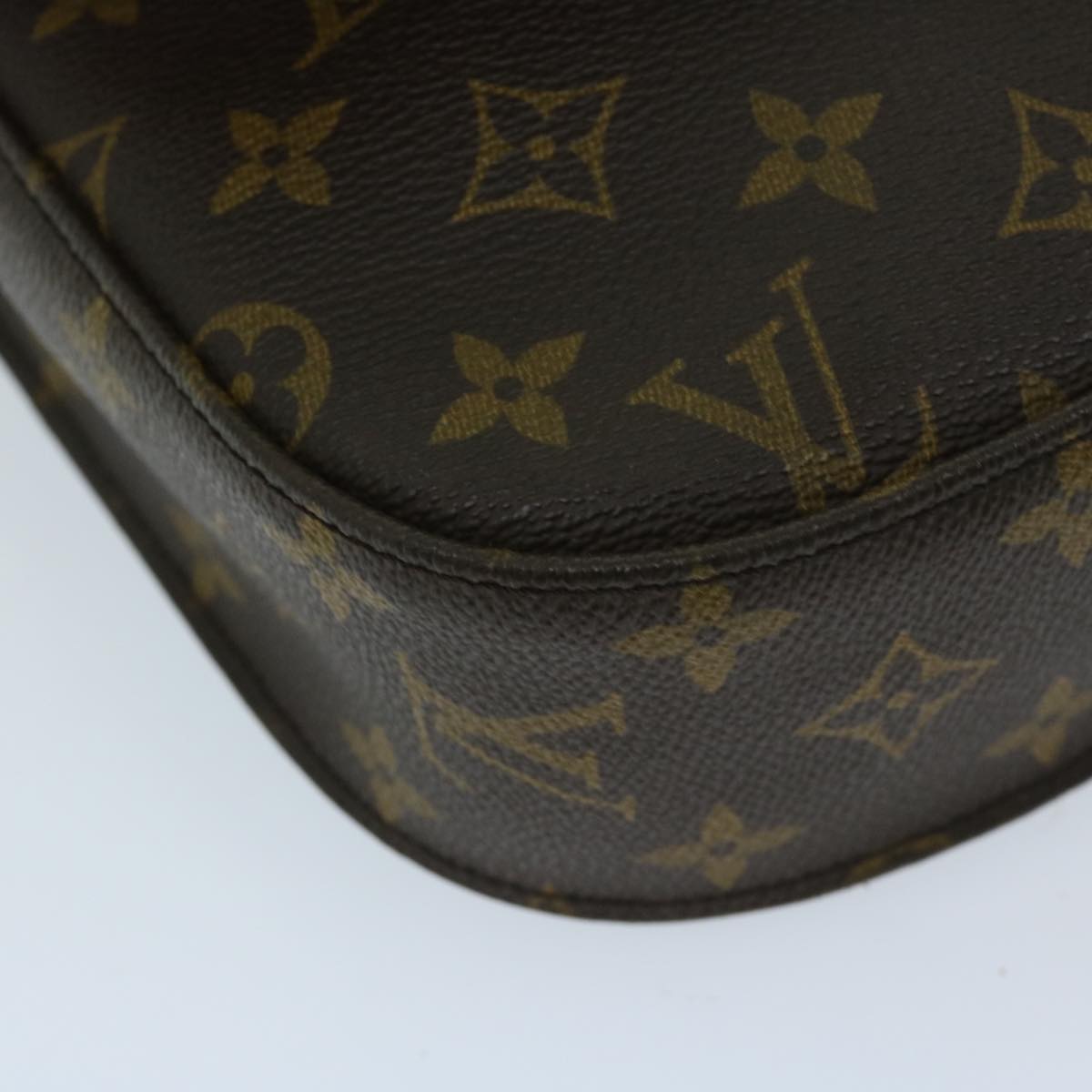 LOUIS VUITTON Monogram Saint Cloud GM Shoulder Bag M51242 LV Auth bs12363