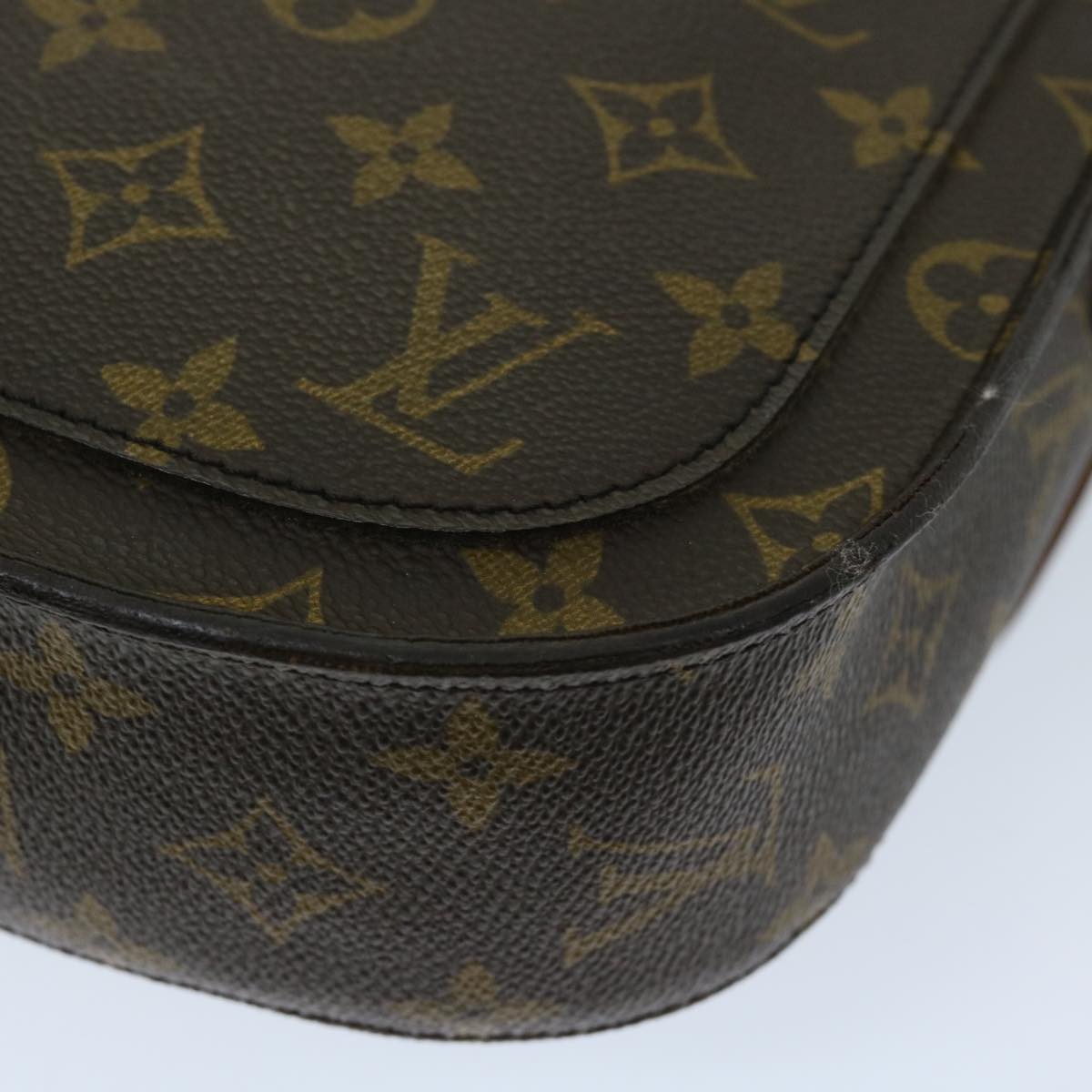 LOUIS VUITTON Monogram Saint Cloud GM Shoulder Bag M51242 LV Auth bs12363