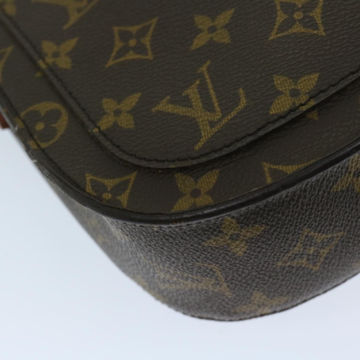 LOUIS VUITTON Monogram Saint Cloud GM Shoulder Bag M51242 LV Auth bs12363