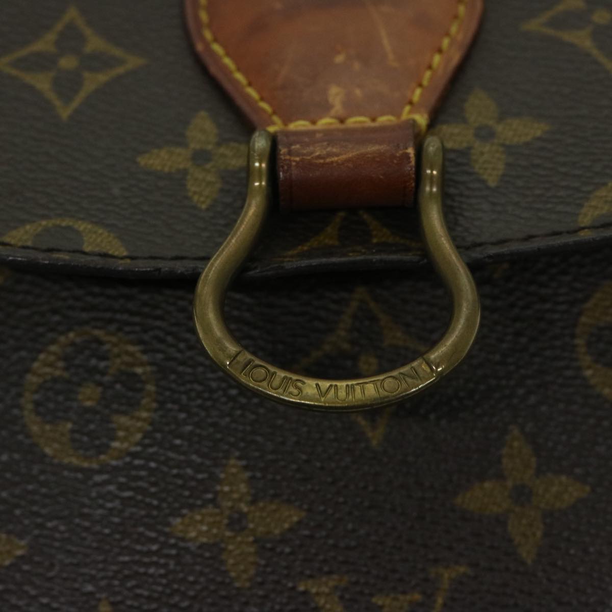 LOUIS VUITTON Monogram Saint Cloud GM Shoulder Bag M51242 LV Auth bs12363