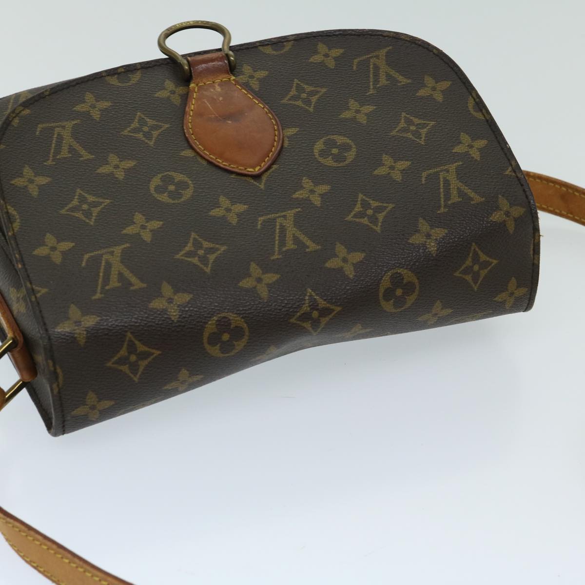 LOUIS VUITTON Monogram Saint Cloud GM Shoulder Bag M51242 LV Auth bs12363