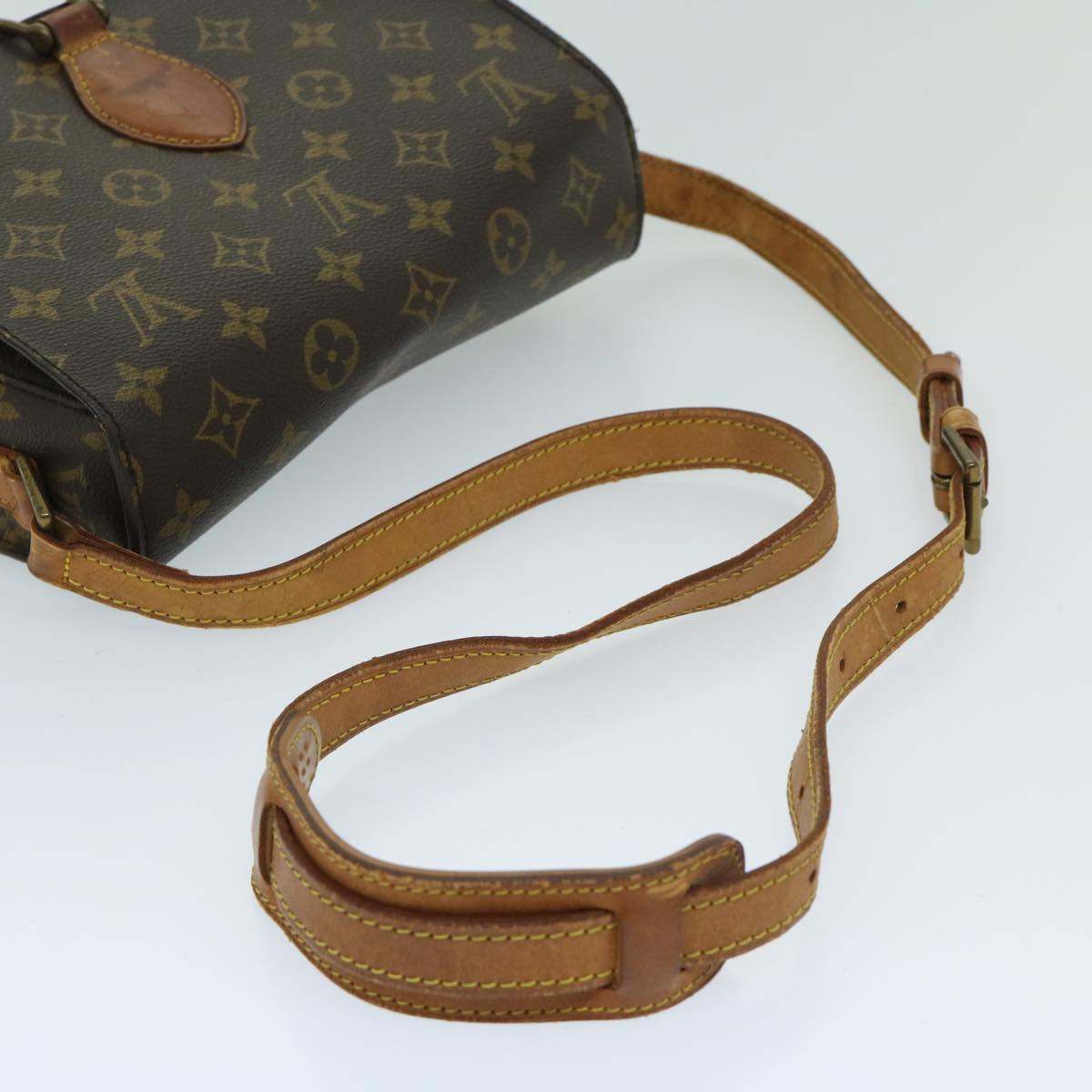 LOUIS VUITTON Monogram Saint Cloud GM Shoulder Bag M51242 LV Auth bs12363