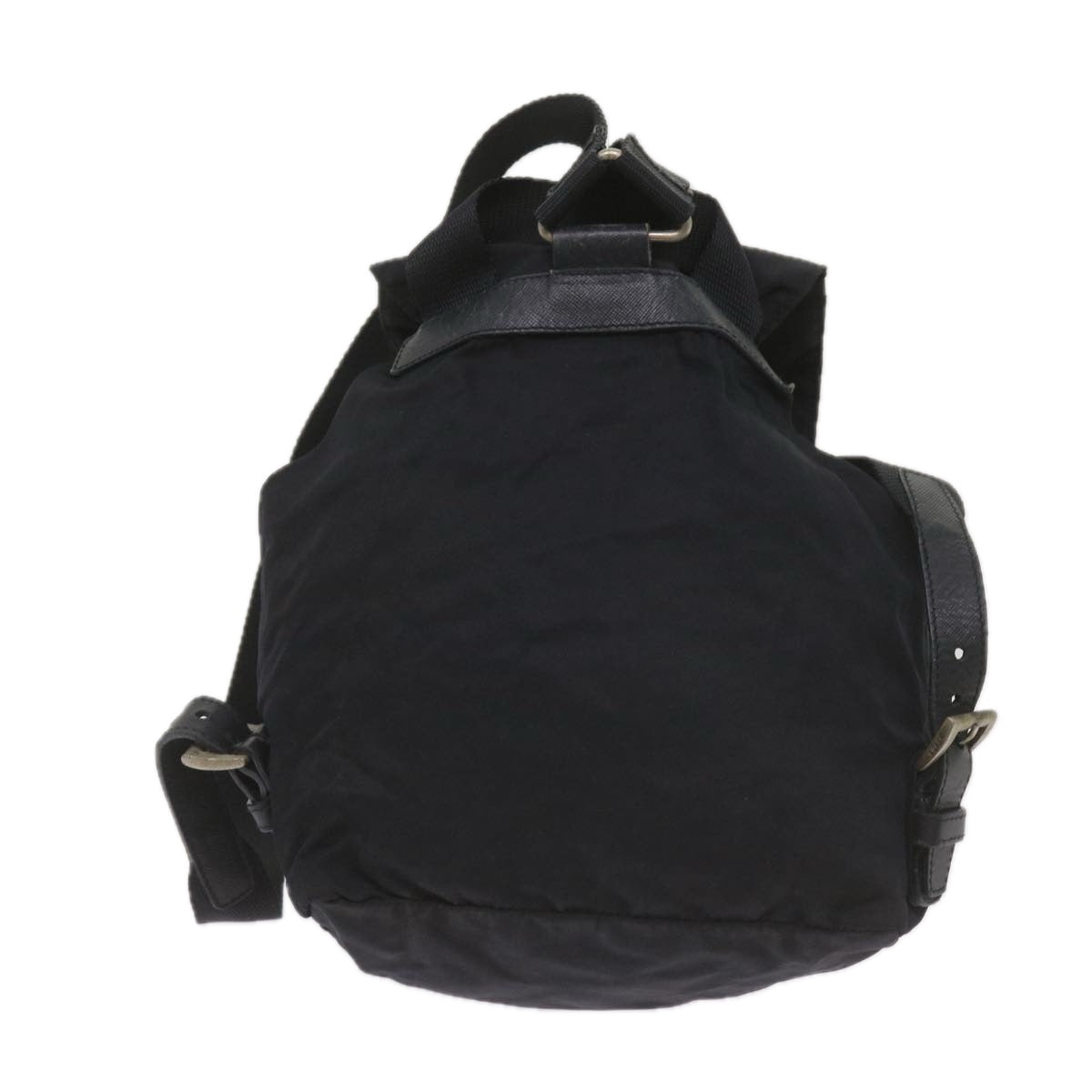 PRADA Backpack Nylon Black Auth bs12379 - 0
