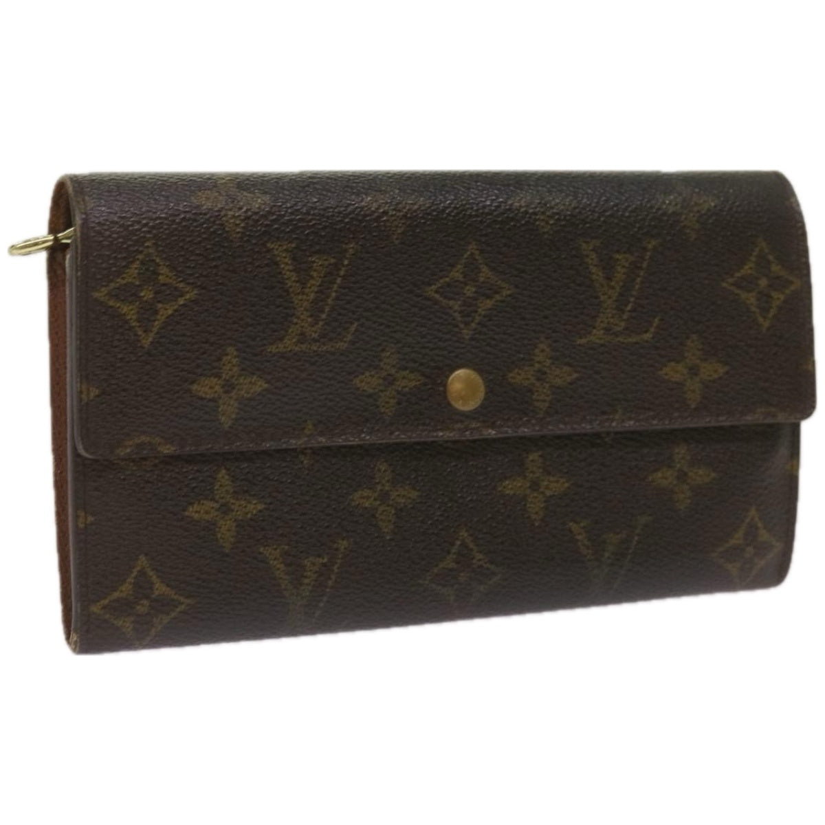 LOUIS VUITTON Monogram Portefeuille Sarah Long Wallet M60531 LV Auth bs12396