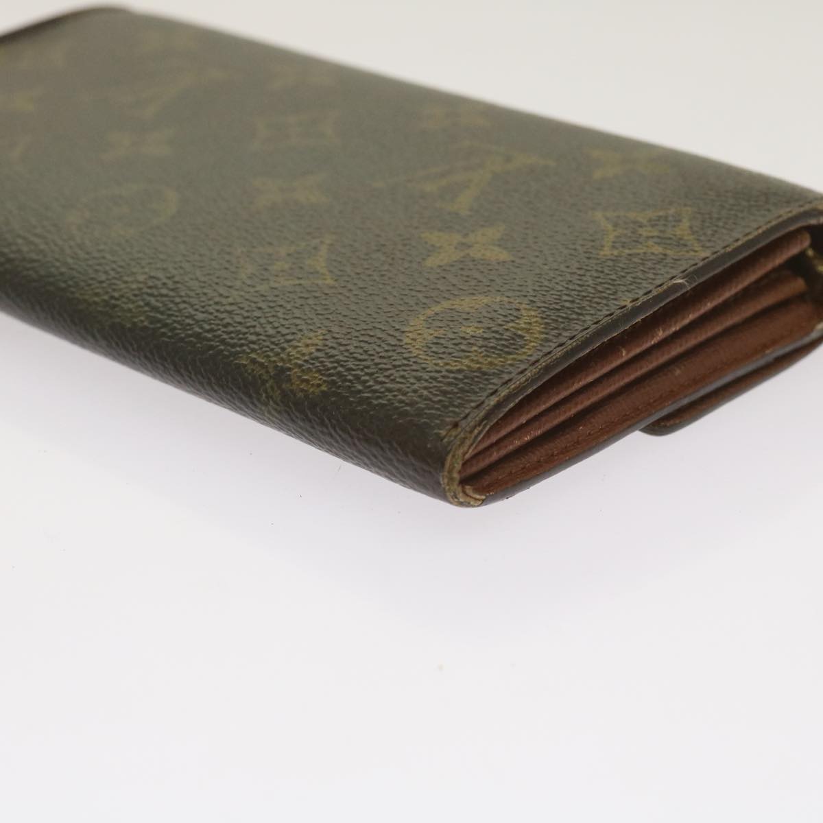 LOUIS VUITTON Monogram Portefeuille Sarah Long Wallet M60531 LV Auth bs12396