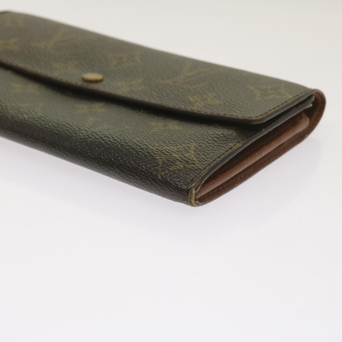 LOUIS VUITTON Monogram Portefeuille Sarah Long Wallet M60531 LV Auth bs12396