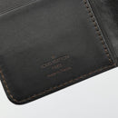 LOUIS VUITTON Utah Porte Valeurs Cartes Credit Leather Black M97020 Auth bs12404-8