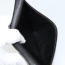 LOUIS VUITTON Utah Porte Valeurs Cartes Credit Leather Black M97020 Auth bs12404-10
