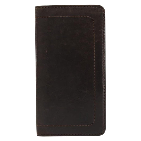 LOUIS VUITTON Utah Porte Valeurs Cartes Credit Leather Black M97020 Auth bs12404
