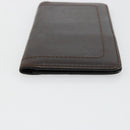 LOUIS VUITTON Utah Porte Valeurs Cartes Credit Leather Black M97020 Auth bs12404-6