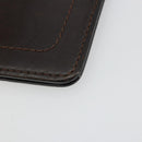 LOUIS VUITTON Utah Porte Valeurs Cartes Credit Leather Black M97020 Auth bs12404-7