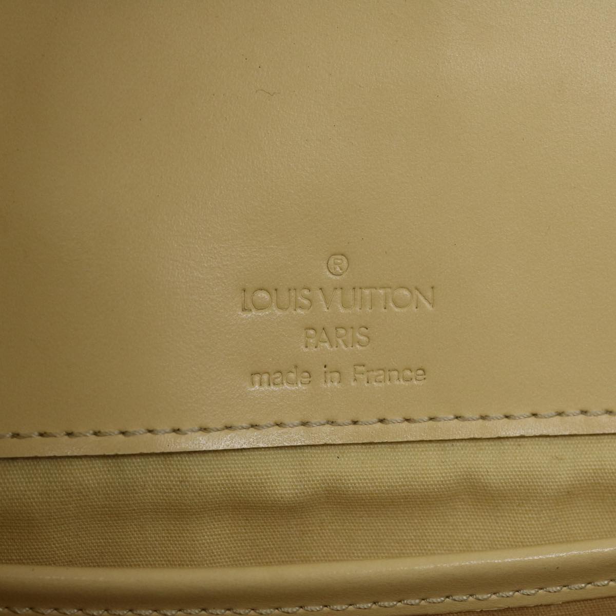 LOUIS VUITTON Epi Ramatuelle Shoulder Bag Cream Vanilla M5247A LV Auth bs12436