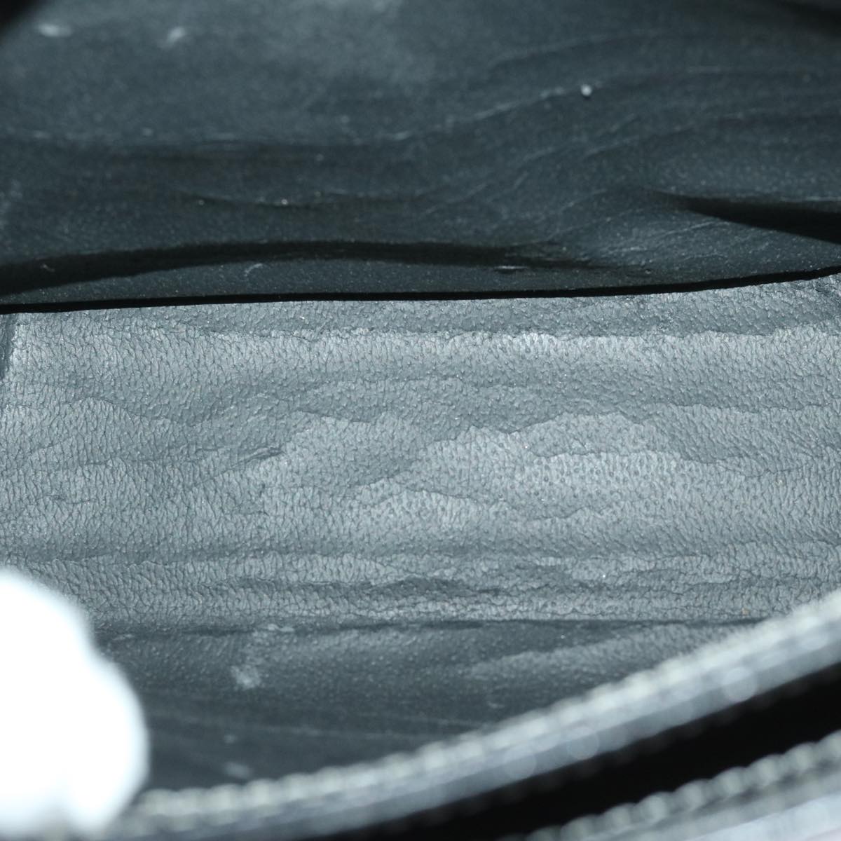 BALLY Shoulder Bag Leather Black Auth bs12469