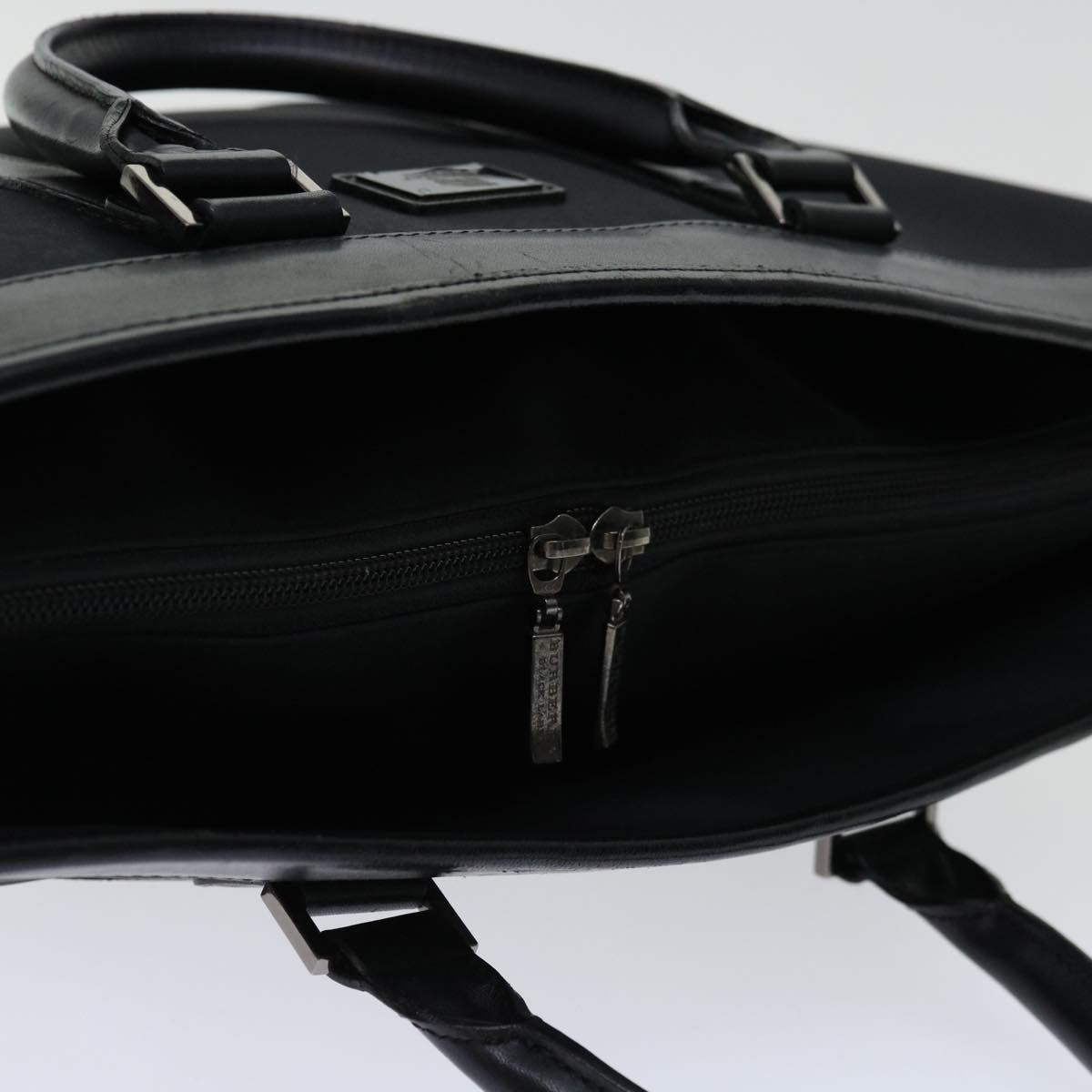 BURBERRY Black label Business Bag Nylon Black Auth bs12486