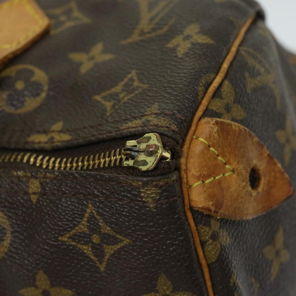 LOUIS VUITTON Monogram Speedy 30 Hand Bag M41526 LV Auth bs12499