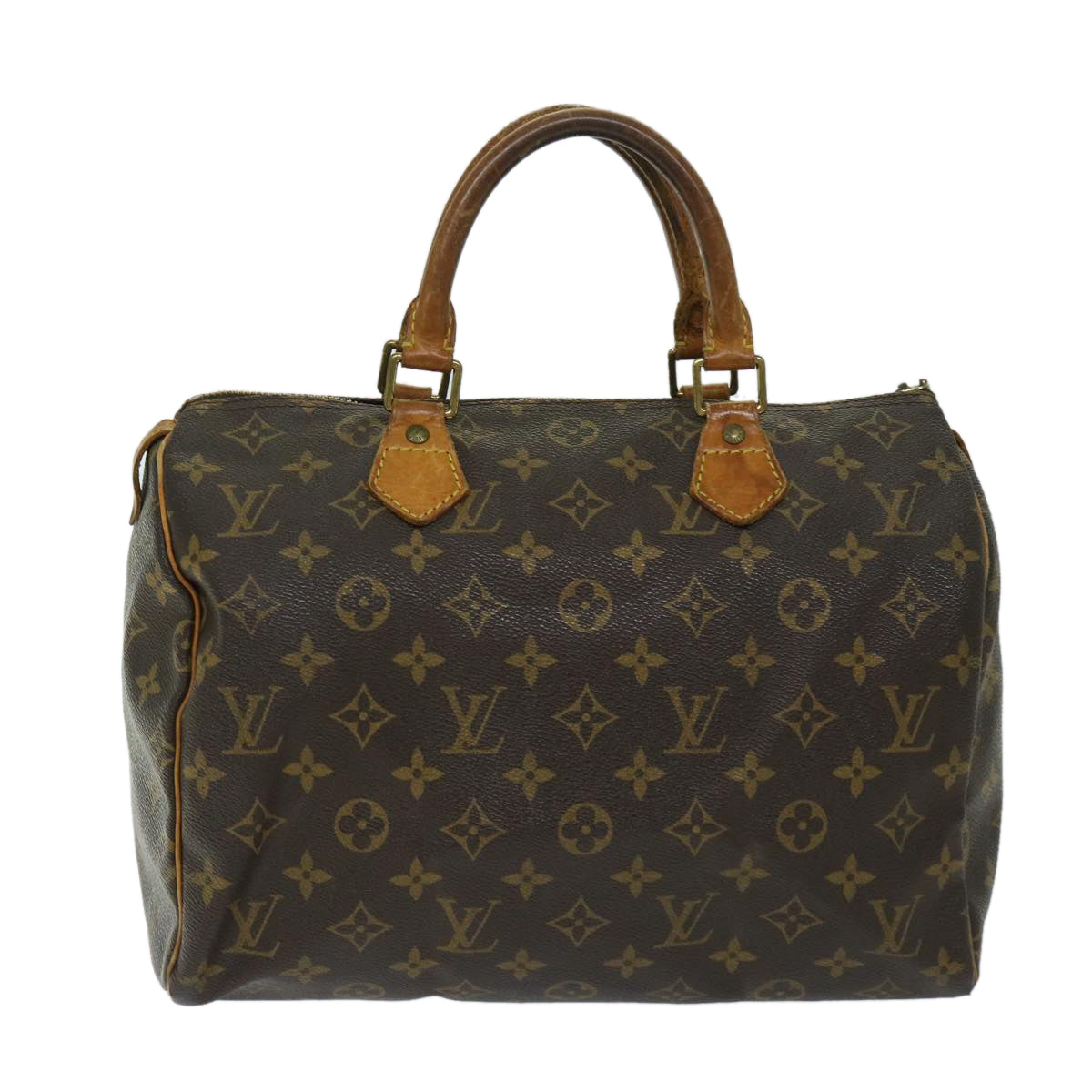 LOUIS VUITTON Monogram Speedy 30 Hand Bag M41526 LV Auth bs12499