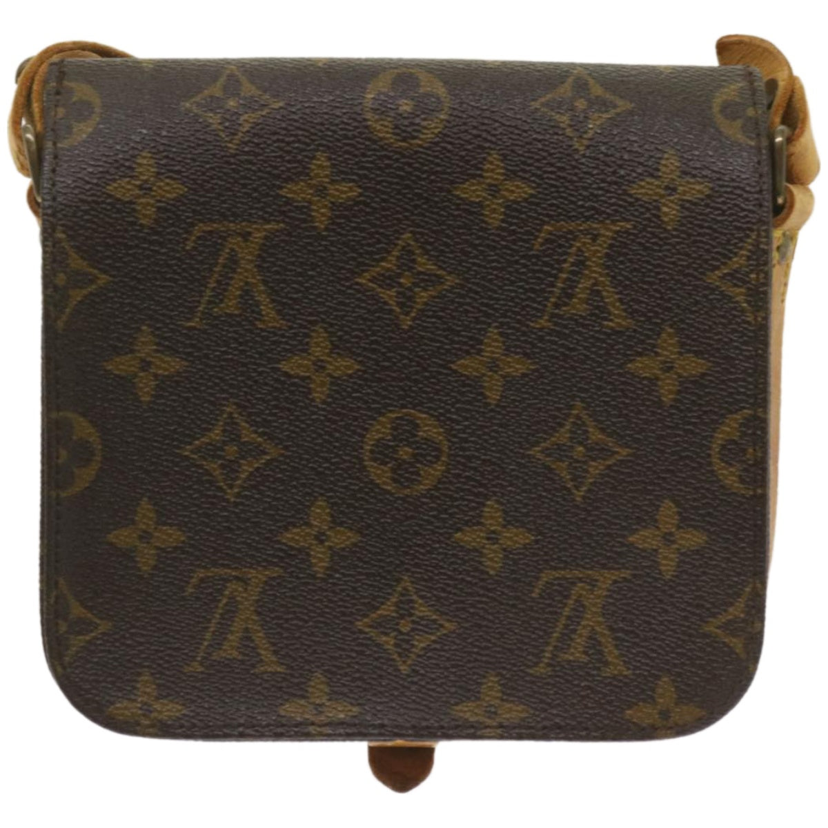 LOUIS VUITTON Monogram Cartouchiere PM Shoulder Bag M51254 LV Auth bs12502 - 0