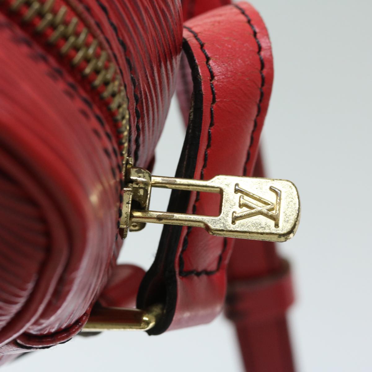 LOUIS VUITTON Epi Trocadero 23 Shoulder Bag Red M52307 LV Auth bs12503