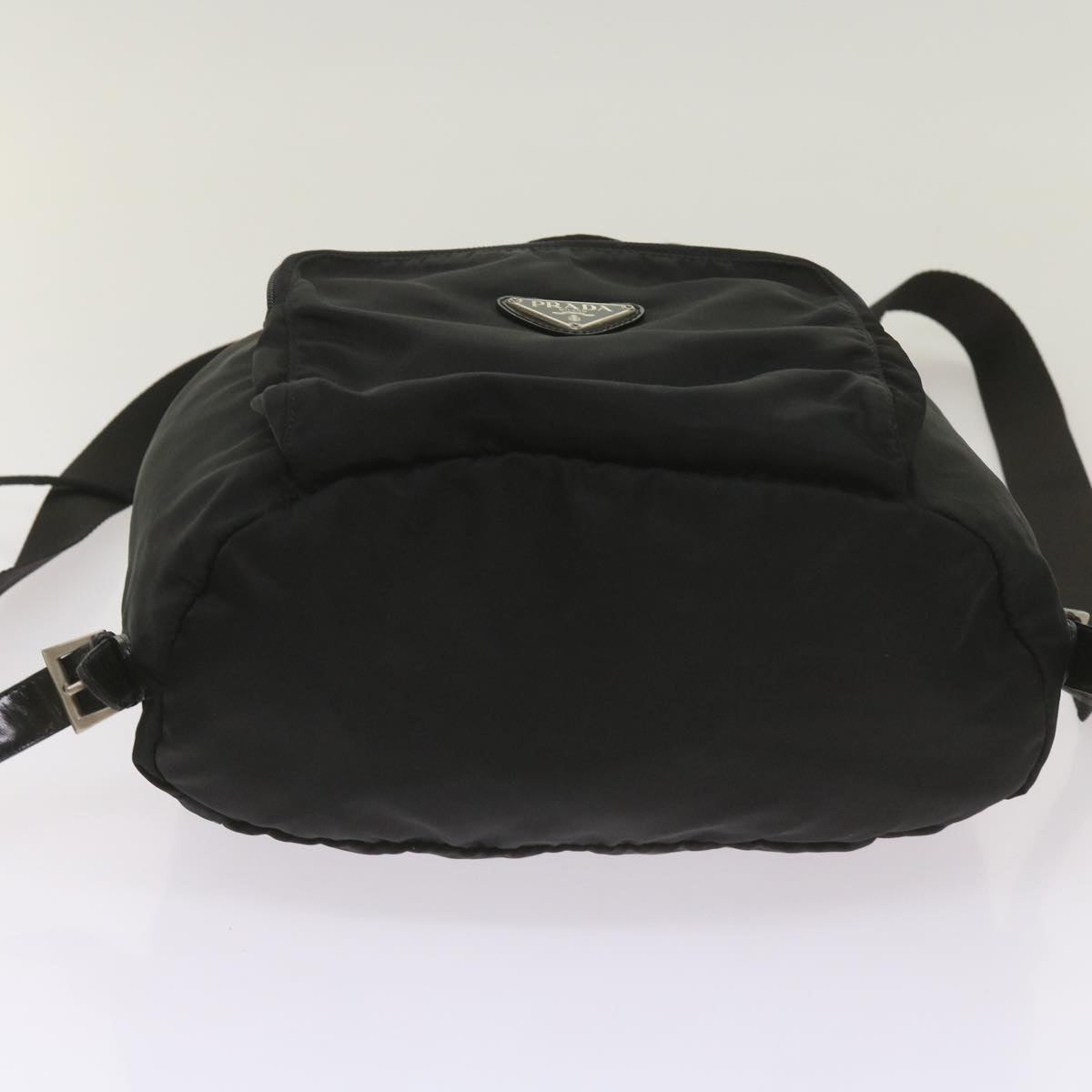 PRADA Backpack Nylon Black Auth bs12506