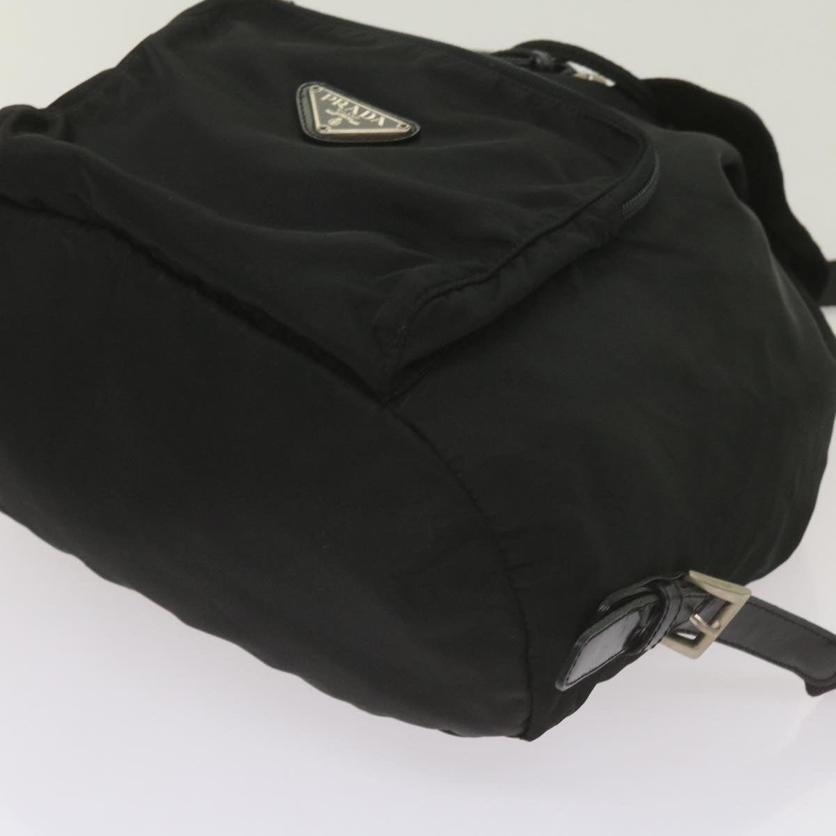 PRADA Backpack Nylon Black Auth bs12506