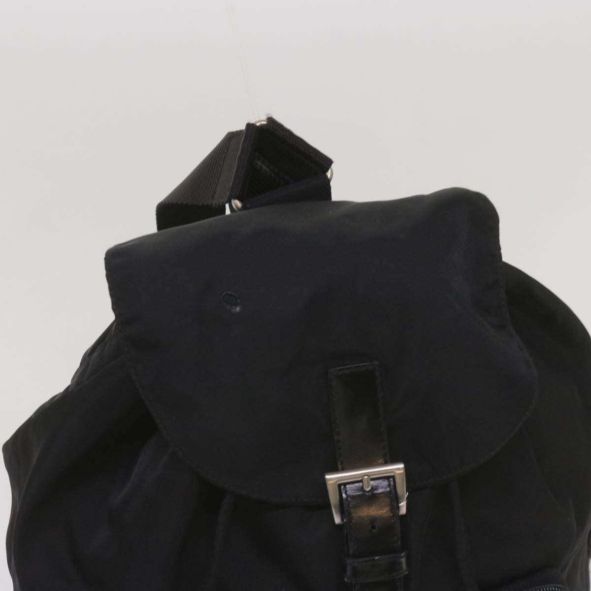 PRADA Backpack Nylon Black Auth bs12506