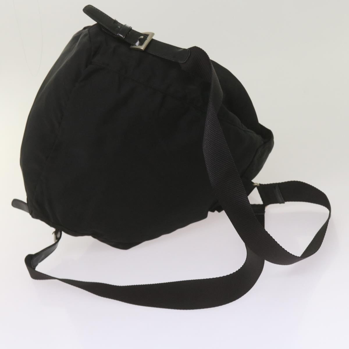 PRADA Backpack Nylon Black Auth bs12506