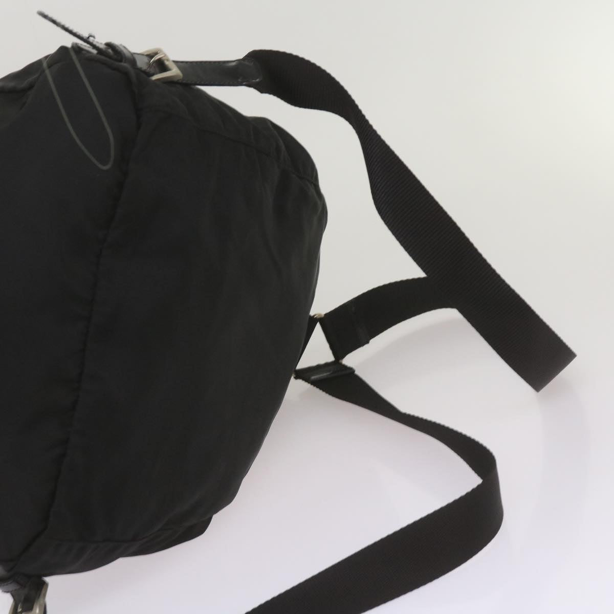 PRADA Backpack Nylon Black Auth bs12506