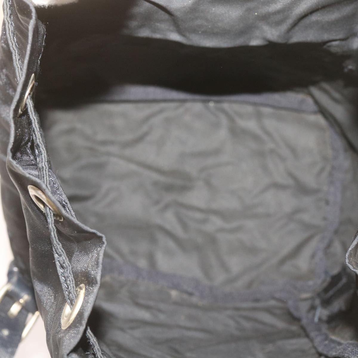 PRADA Backpack Nylon Black Auth bs12521