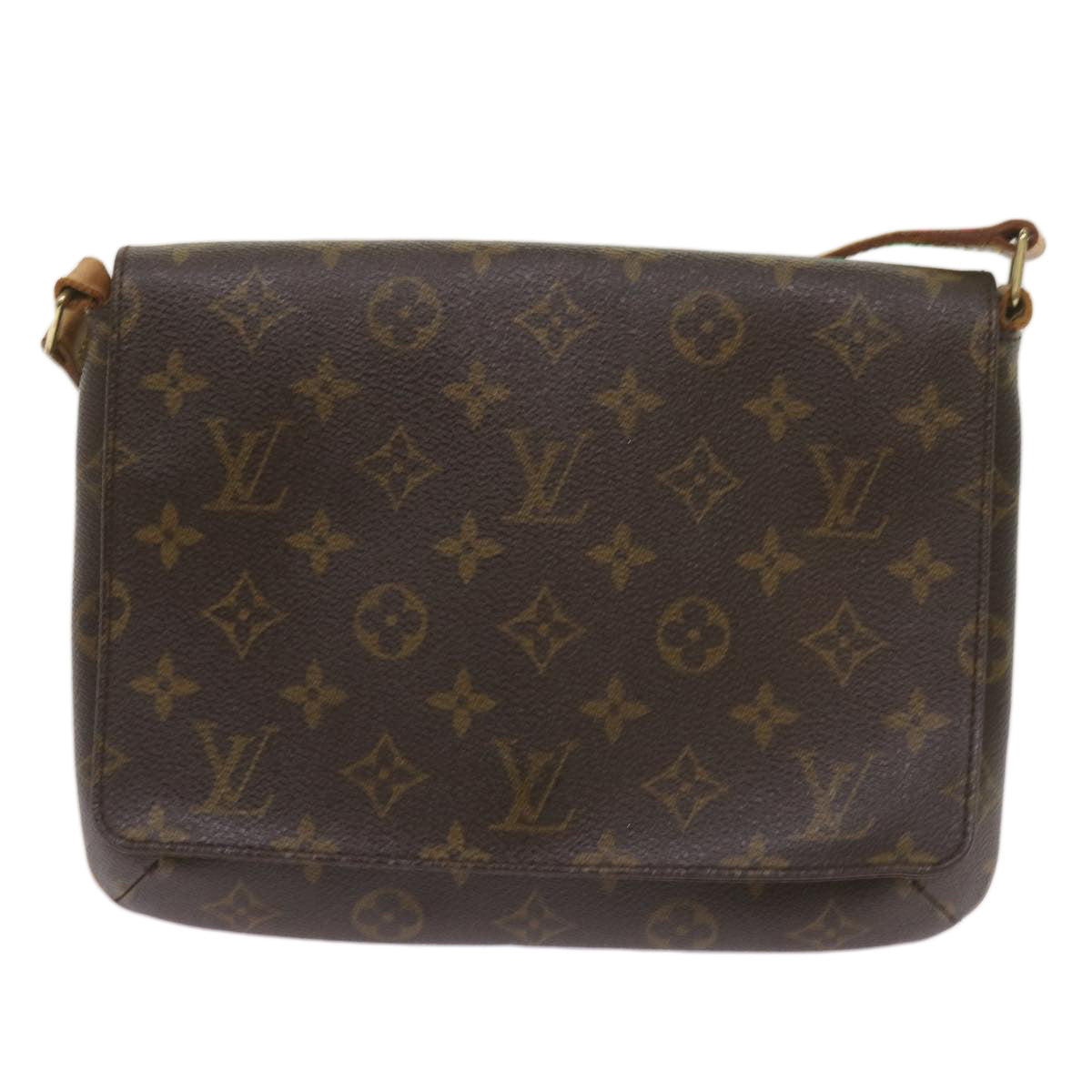 LOUIS VUITTON Monogram Musette Tango Long Strap Shoulder Bag M51388 Auth bs12566