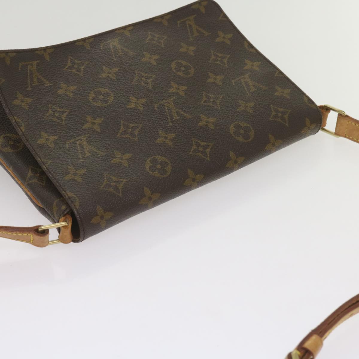 LOUIS VUITTON Monogram Musette Tango Long Strap Shoulder Bag M51388 Auth bs12566