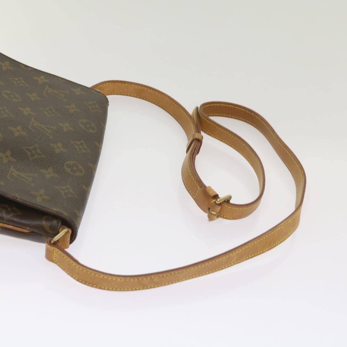 LOUIS VUITTON Monogram Musette Tango Long Strap Shoulder Bag M51388 Auth bs12566