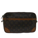 LOUIS VUITTON Monogram Compiegne 28 Clutch Bag M51845 LV Auth bs12567-1