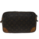 LOUIS VUITTON Monogram Compiegne 28 Clutch Bag M51845 LV Auth bs12567-2