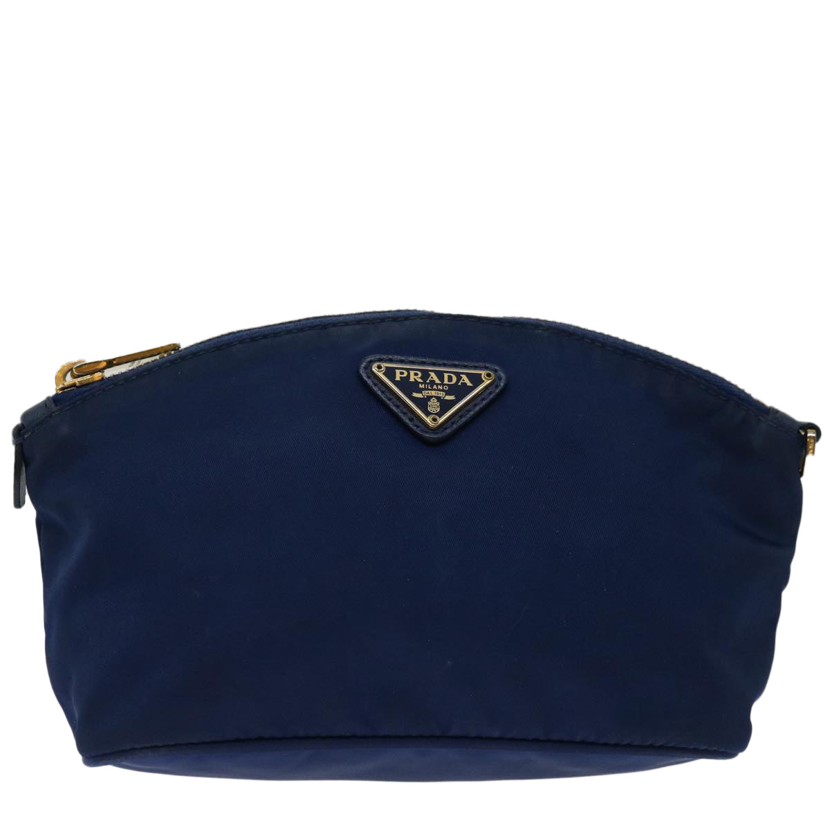 PRADA Pouch Nylon Navy Auth bs12623