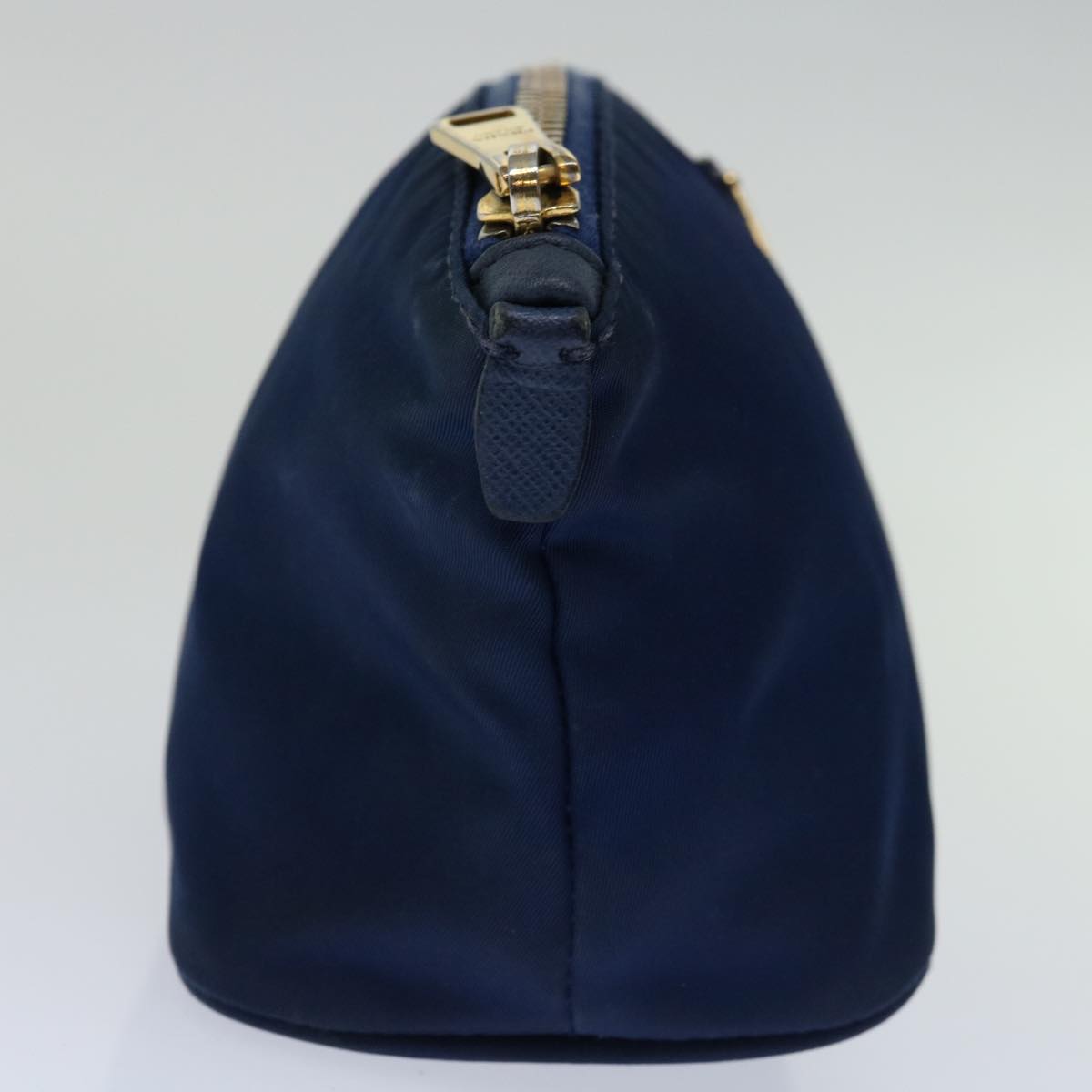 PRADA Pouch Nylon Navy Auth bs12623