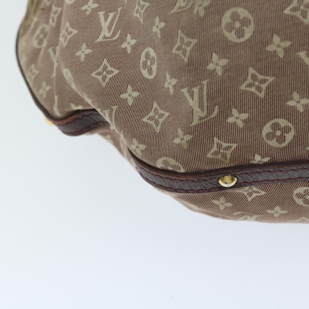 LOUIS VUITTON Monogram Idylle Rhapsody MM Shoulder Bag Sepia M40403 Auth bs12658