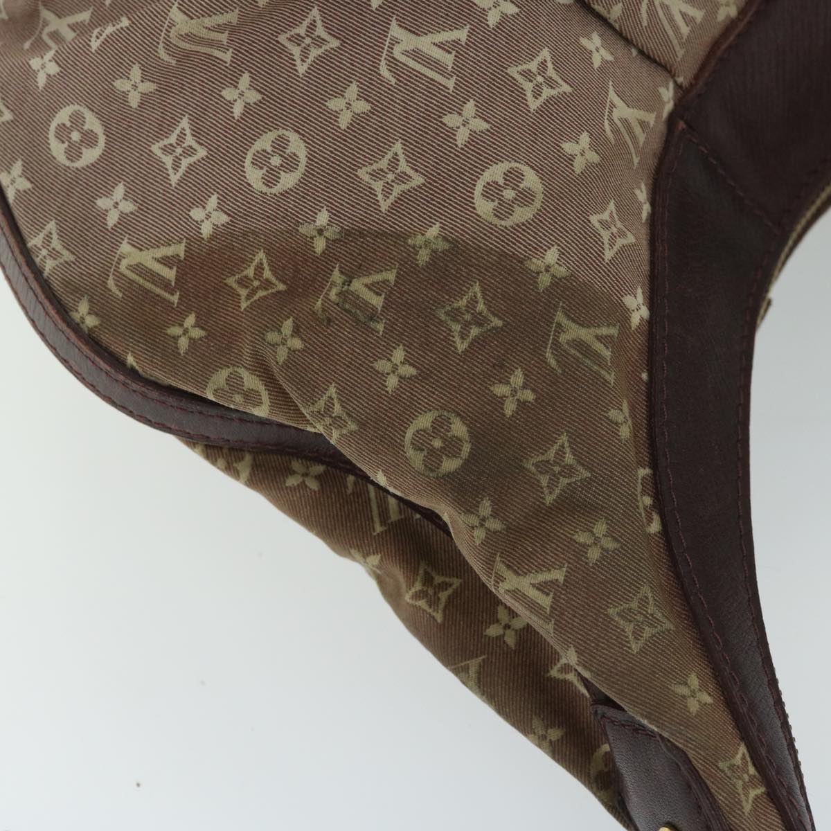 LOUIS VUITTON Monogram Idylle Rhapsody MM Shoulder Bag Sepia M40403 Auth bs12658