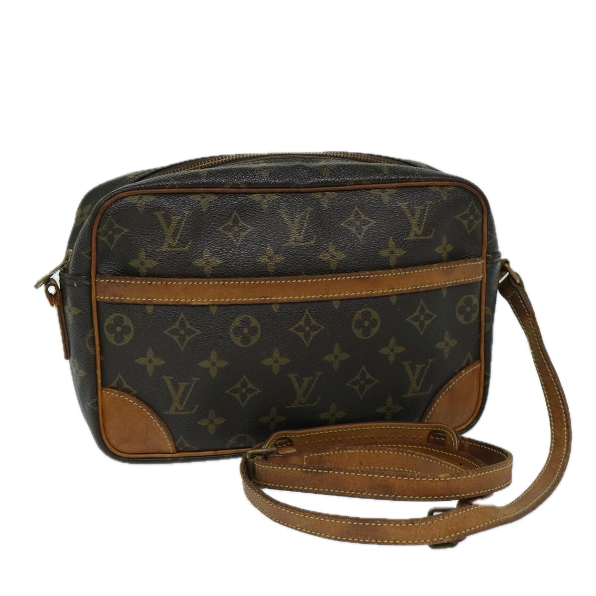 LOUIS VUITTON Monogram Trocadero 27 Shoulder Bag M51274 LV Auth bs12662