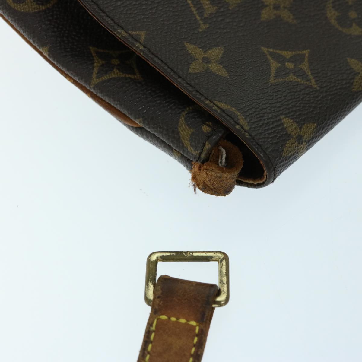 LOUIS VUITTON Monogram Musette Tango Short Strap Bag M51257 LV Auth bs12663