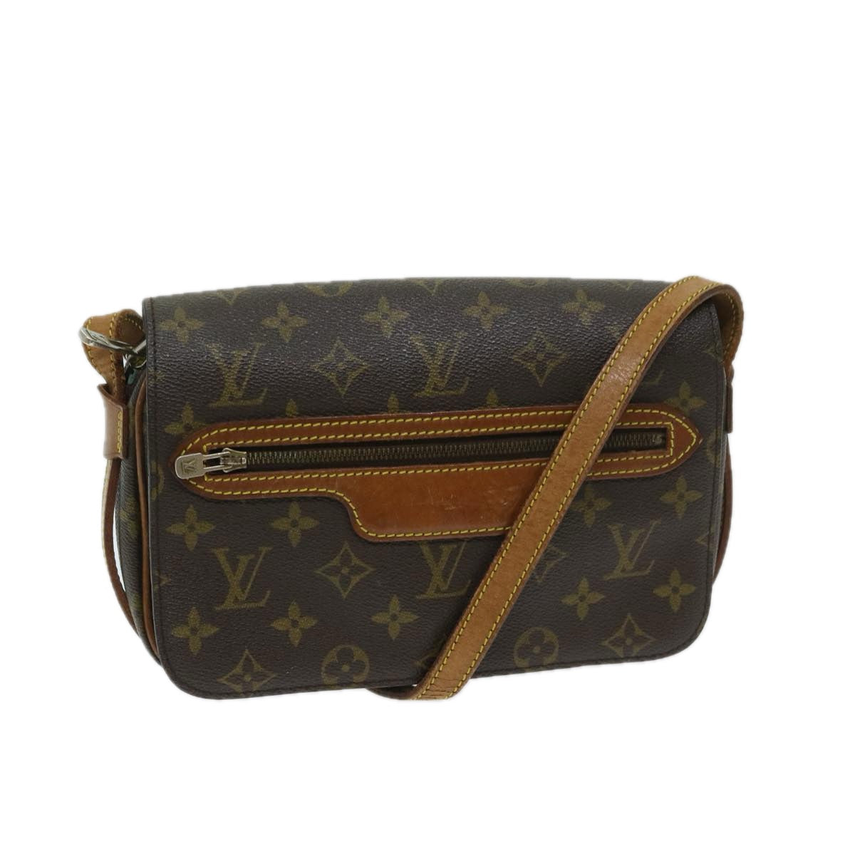 LOUIS VUITTON Monogram Saint Germain Shoulder Bag M51210 LV Auth bs12664