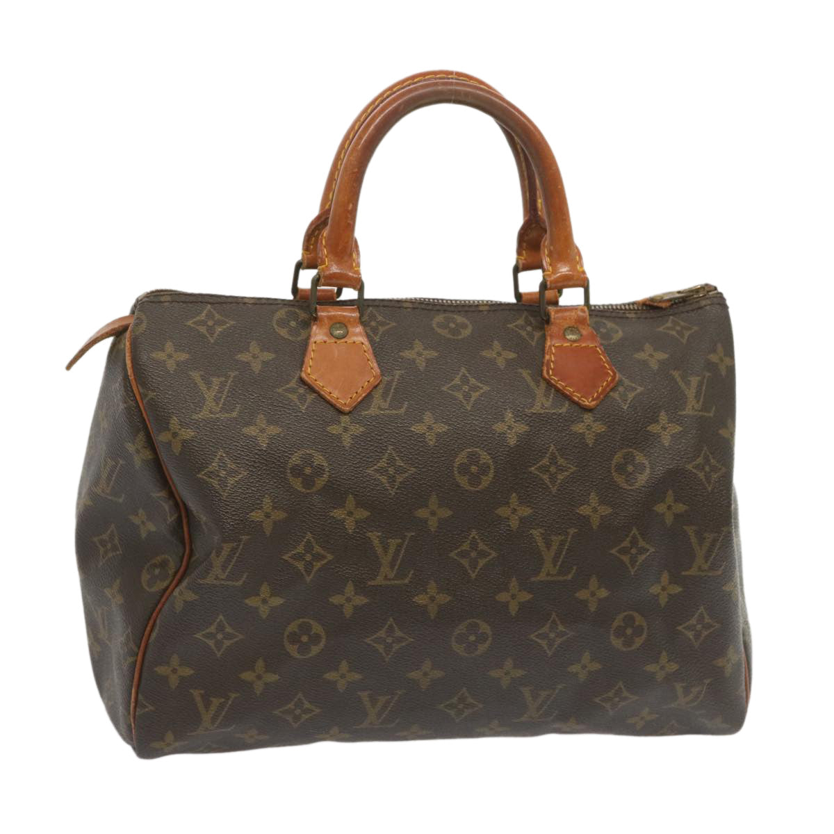 LOUIS VUITTON Monogram Speedy 30 Hand Bag M41526 LV Auth bs12667