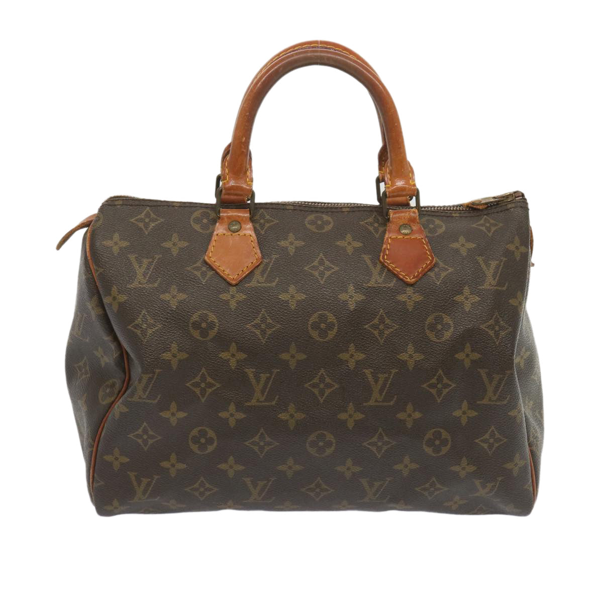 LOUIS VUITTON Monogram Speedy 30 Hand Bag M41526 LV Auth bs12667