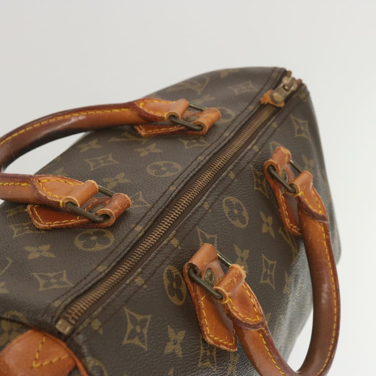 LOUIS VUITTON Monogram Speedy 30 Hand Bag M41526 LV Auth bs12667